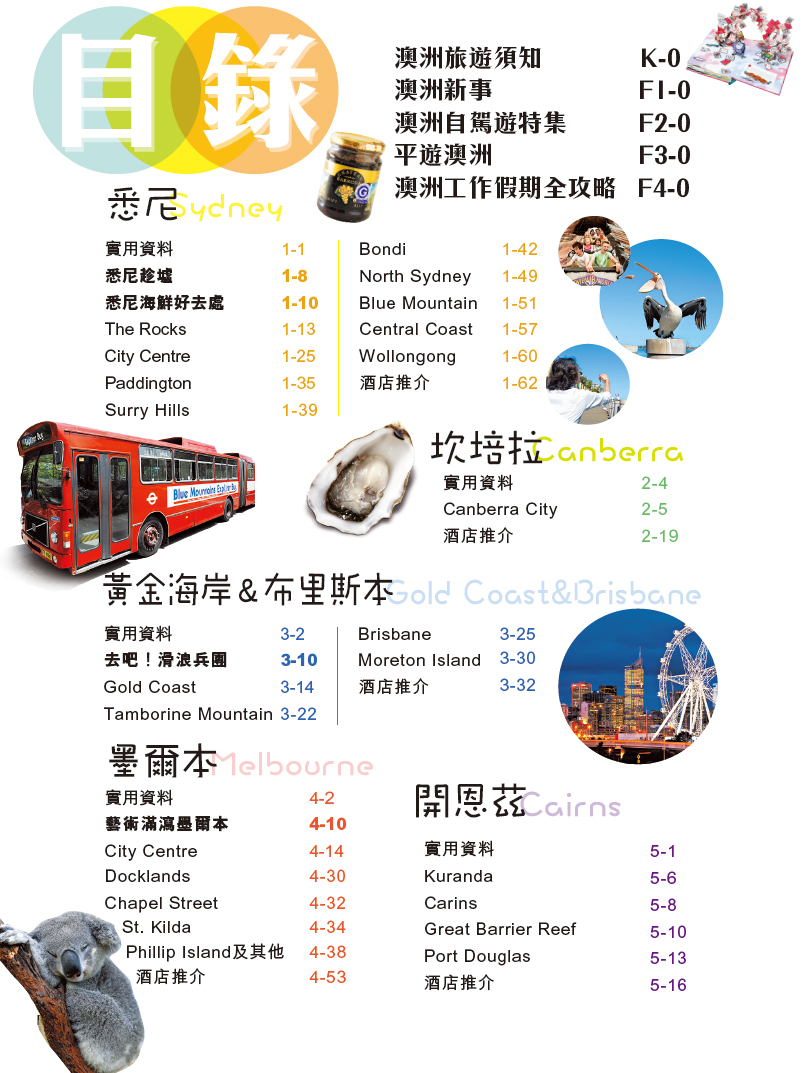【澳洲王】2023-24革新版|澳洲旅遊|墨爾本|悉尼|黃金海岸|布里斯本|塔斯曼尼亞|烏奴奴|柏斯