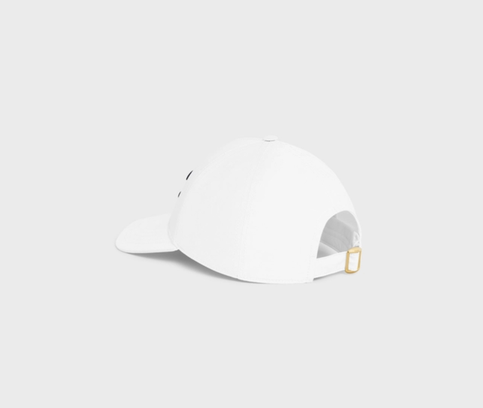 Celine triomphe cotton baseball cap display picture 3