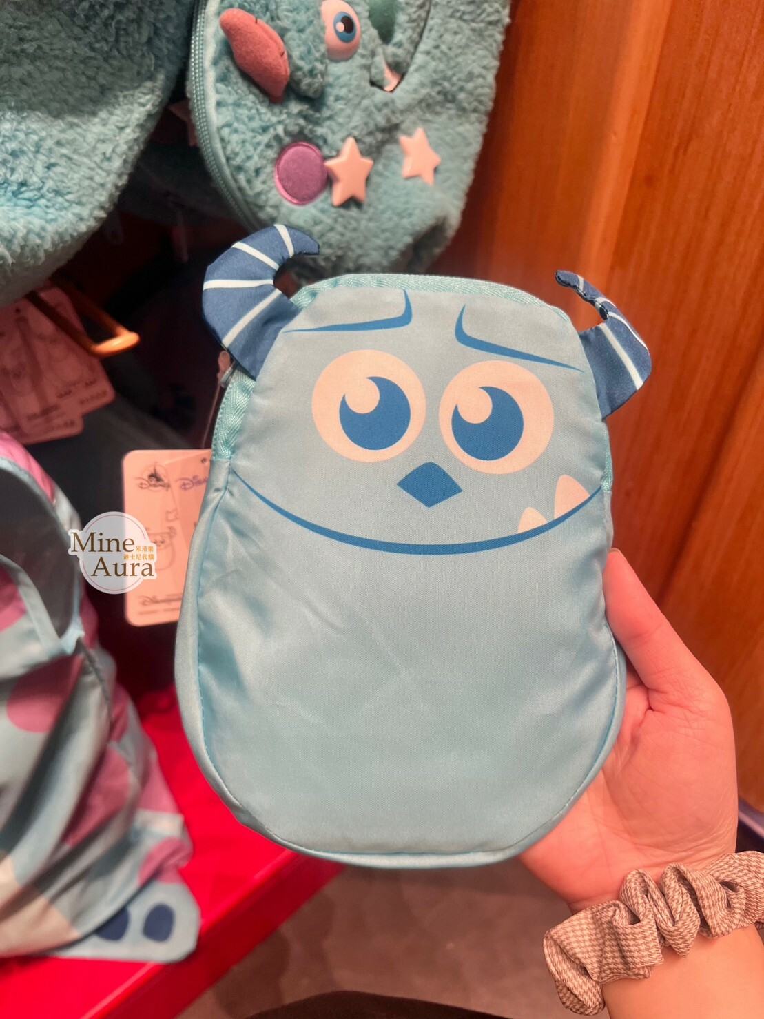 毛怪 蘇利文 Sullivan 折疊收納 環保 購物袋 怪獸電力公司 Monsters, Inc. -香港迪士尼樂園