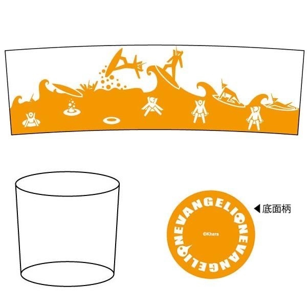 Evastore 預訂 劇場版 玻璃杯（初號機等）