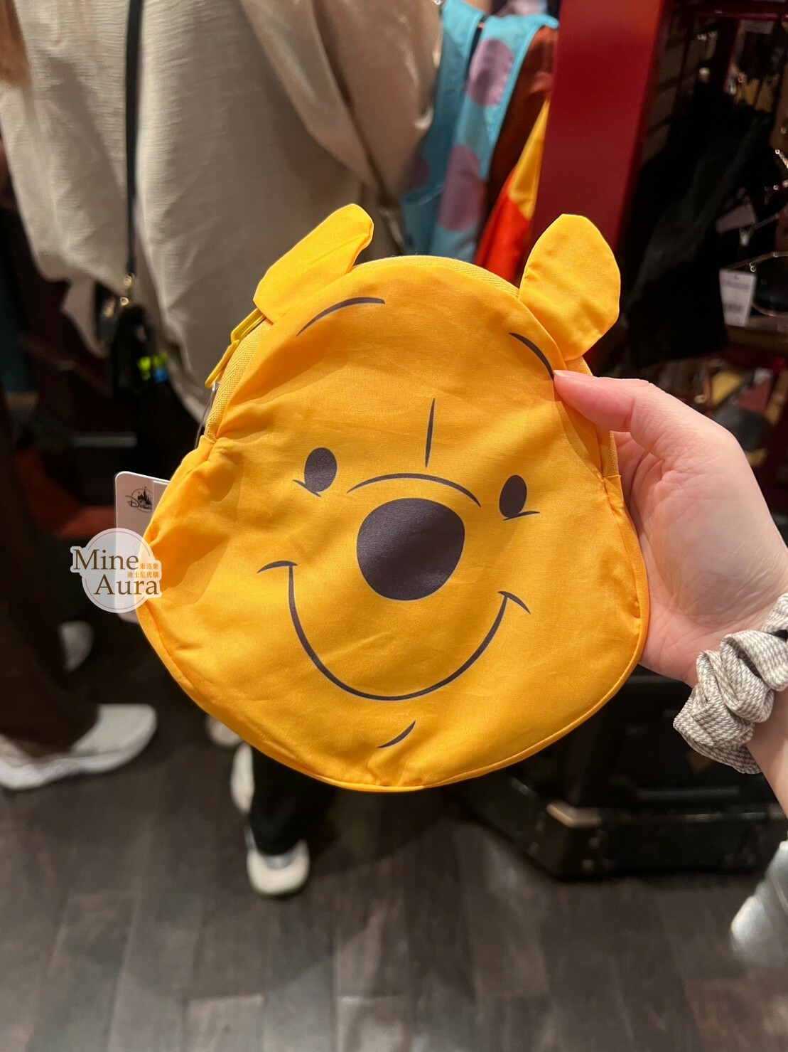 小熊維尼 Winnie the Pooh 折疊收納 環保 購物袋 -香港迪士尼樂園