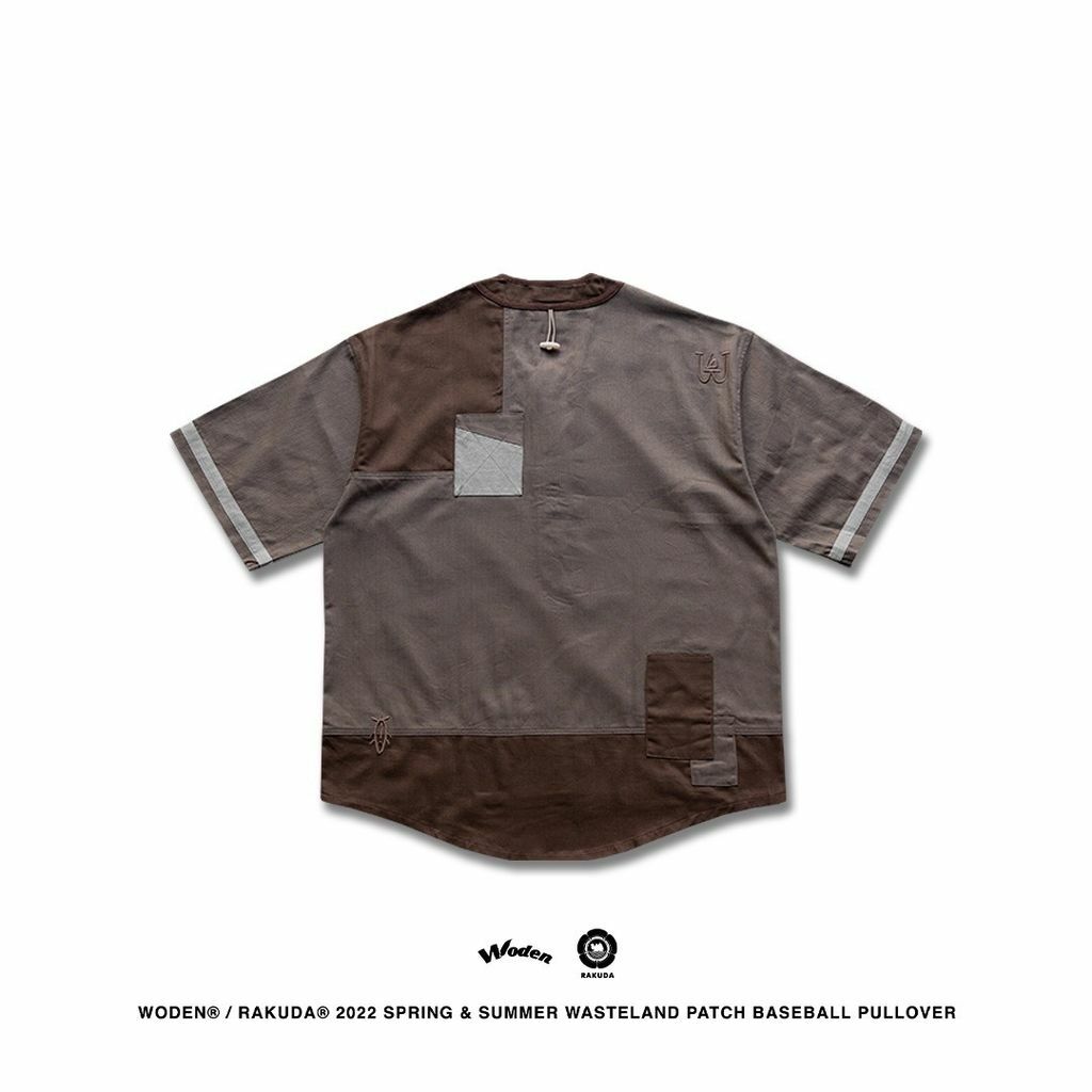 WODEN® / RAKUDA® 2022 Spring & Summer Wasteland Patch Baseball Pullover