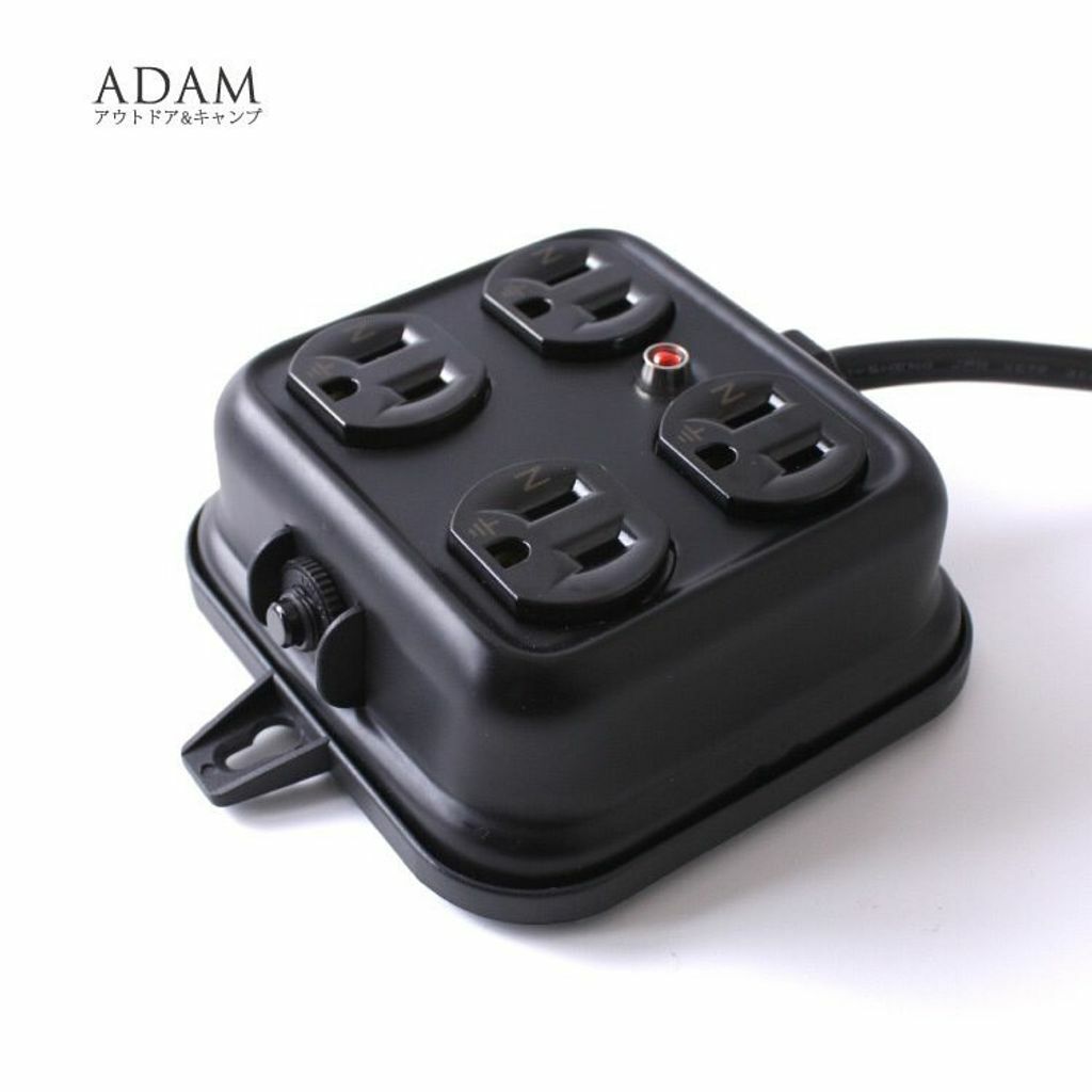 ADAM｜金屬4座延長線(三色)