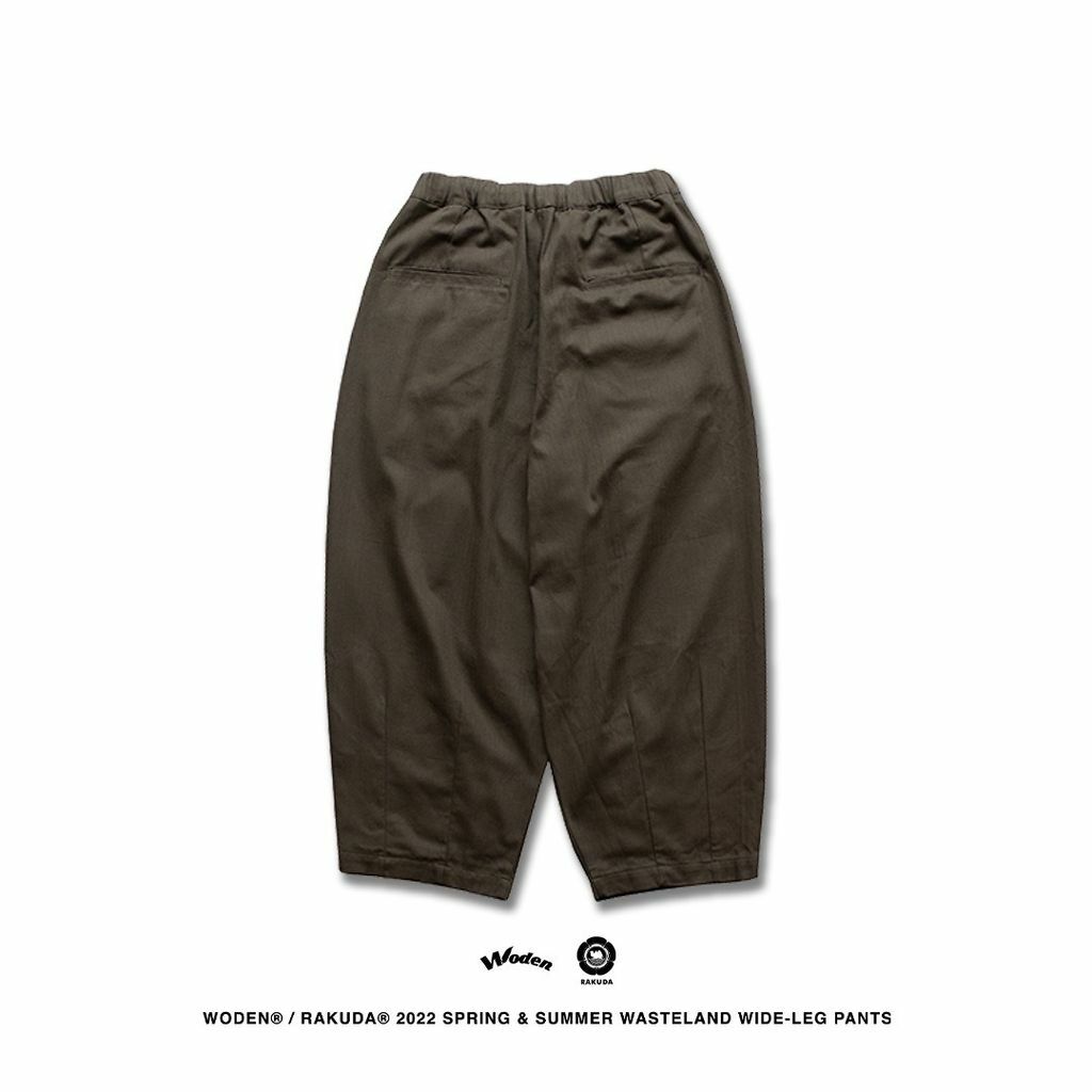 WODEN® / RAKUDA® 2022 Spring & Summer Wasteland Wide-leg Pants