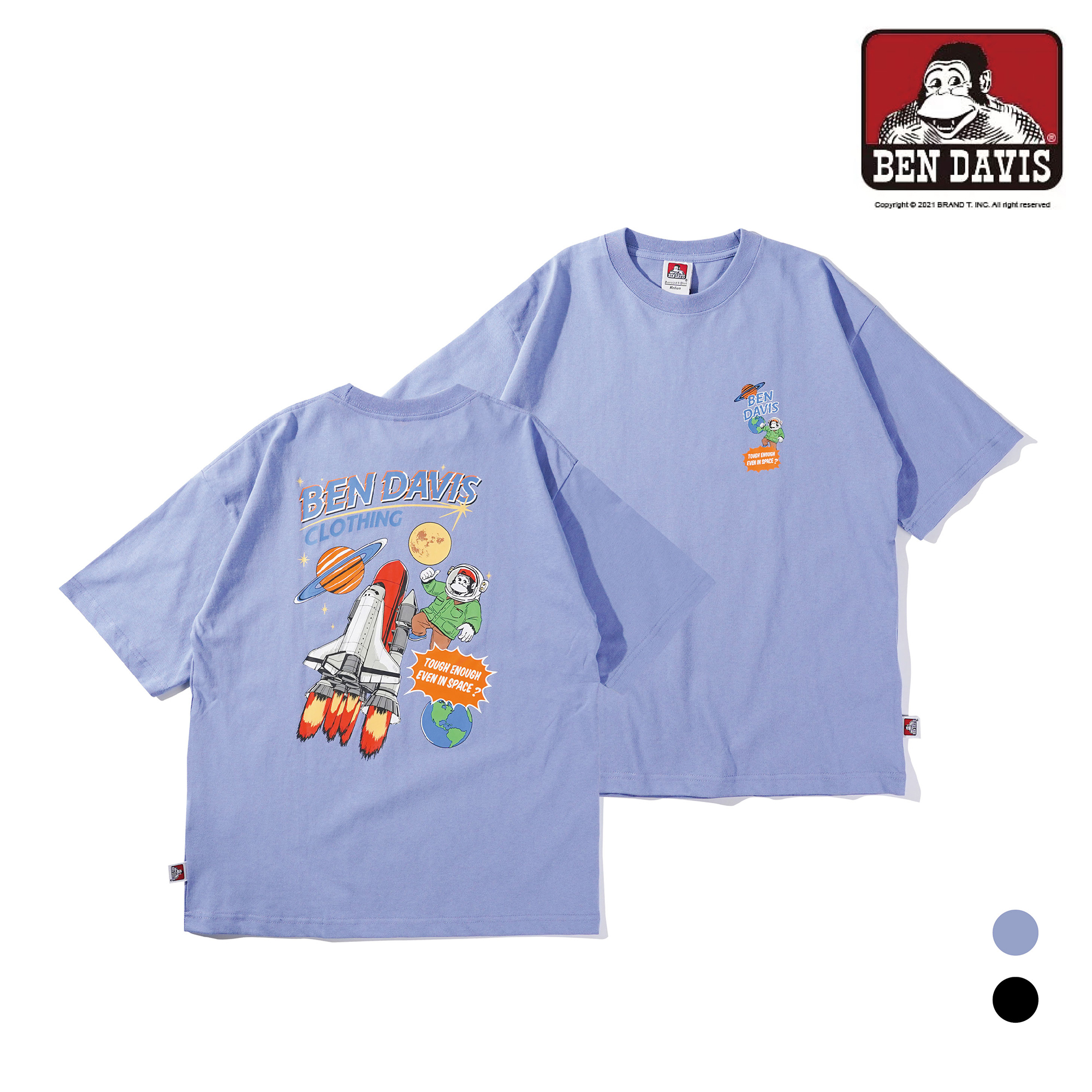 【 BEN DAVIS | 宇宙短TEE - 2色 】