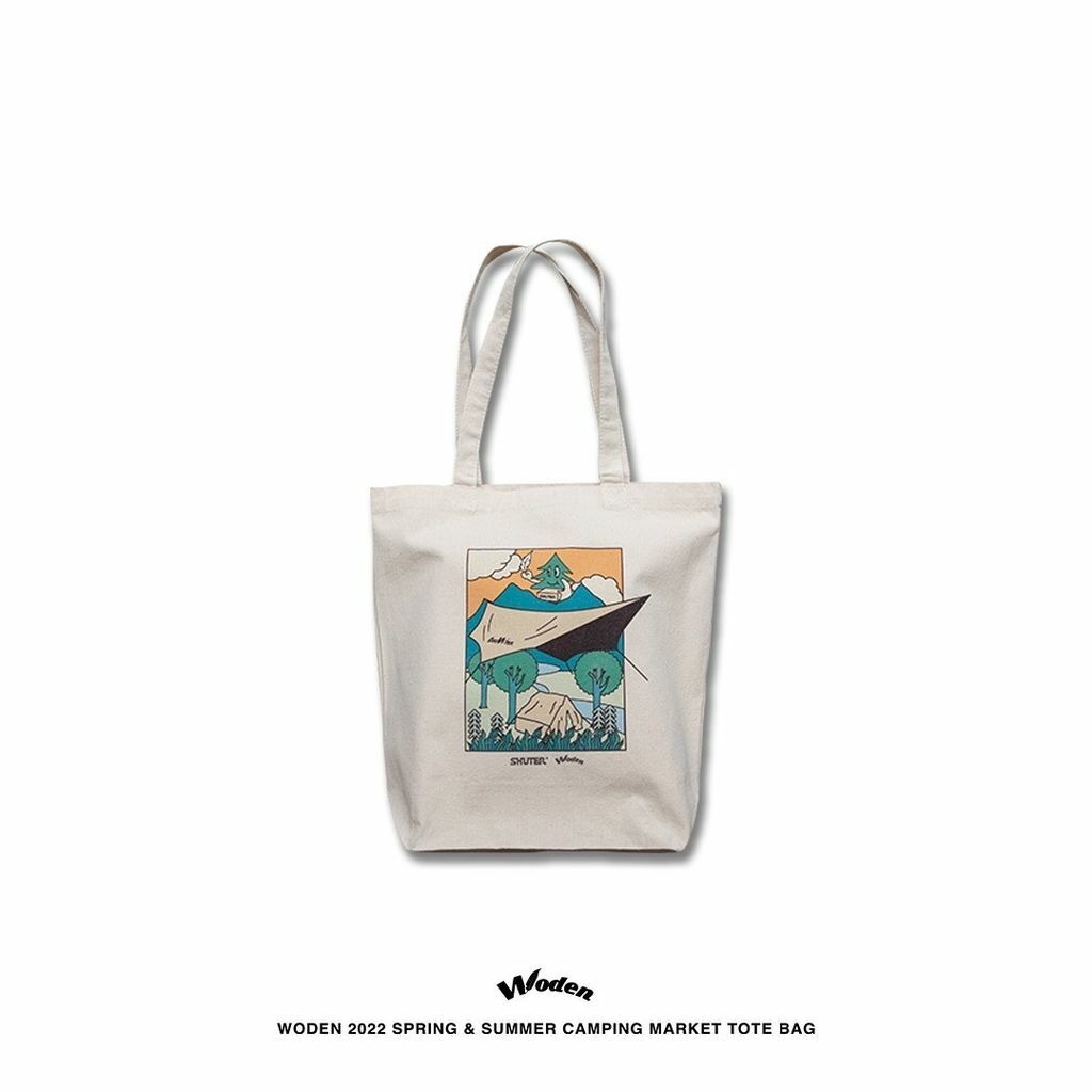 WODEN / SHUTER Camping Market Tote Bag