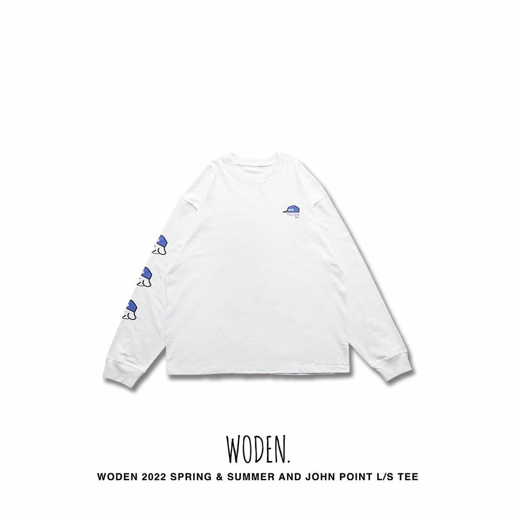 WODEN 22SS and John Point L/S tee 白