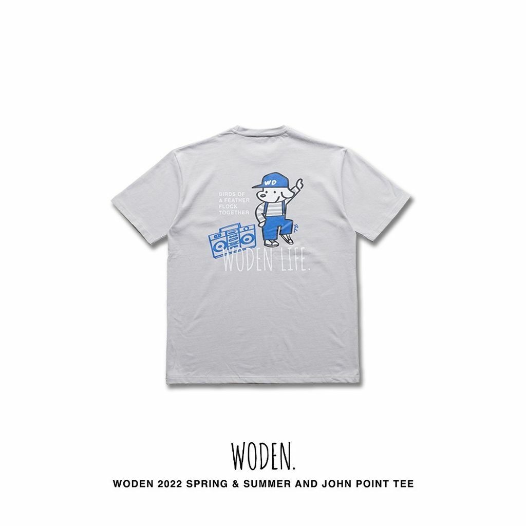 WODEN 22SS and John Point tee 灰