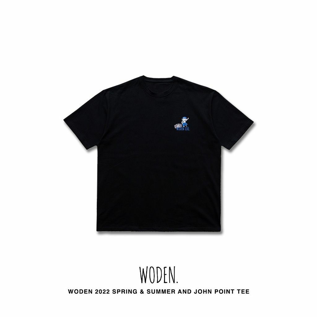 WODEN 22SS and John Point tee 黑