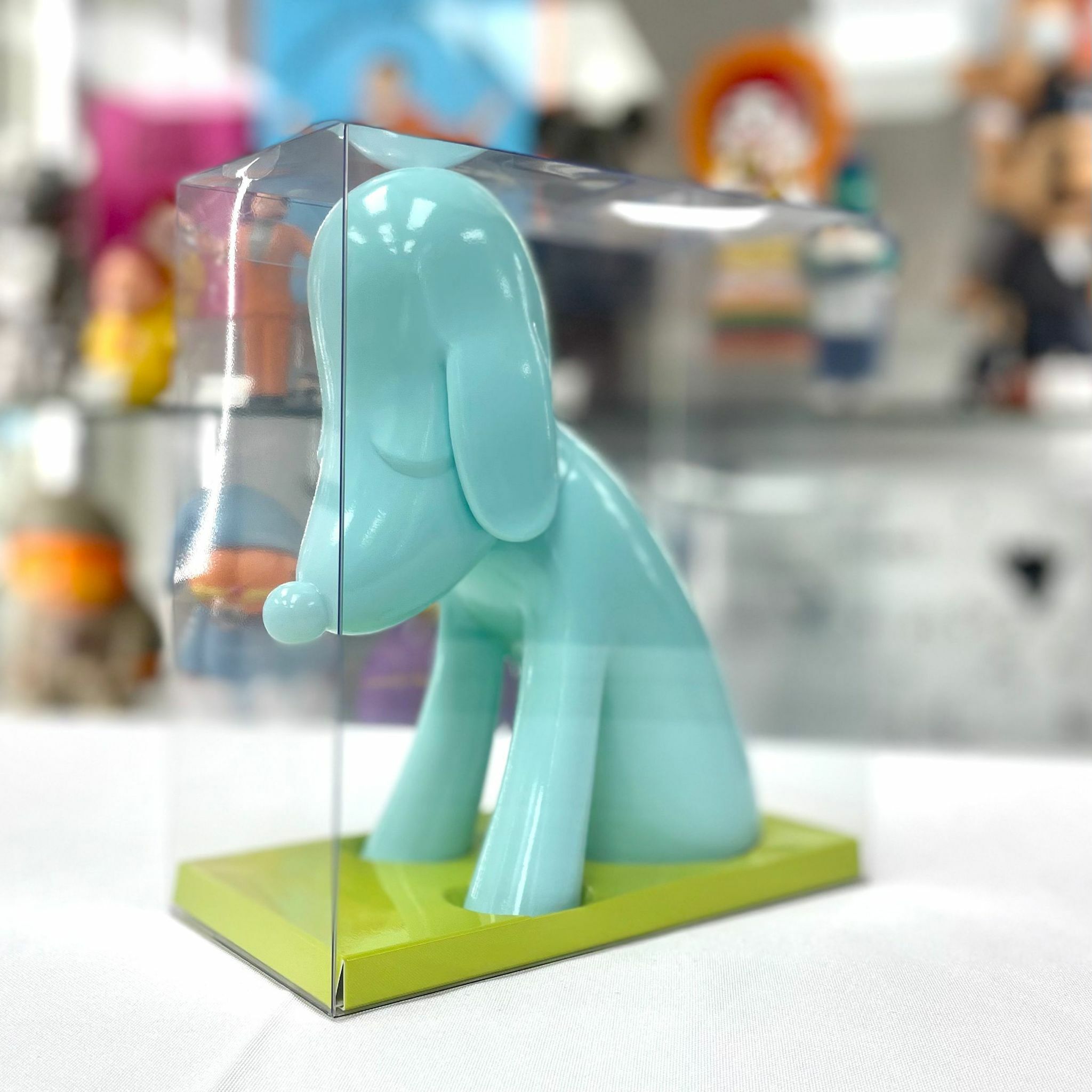 Aomori Museum of Art Limited "Aomori Dog Savings Box" (Light Blue)