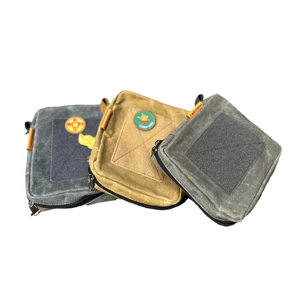 Jack's Camping｜上蠟帆布收納小袋