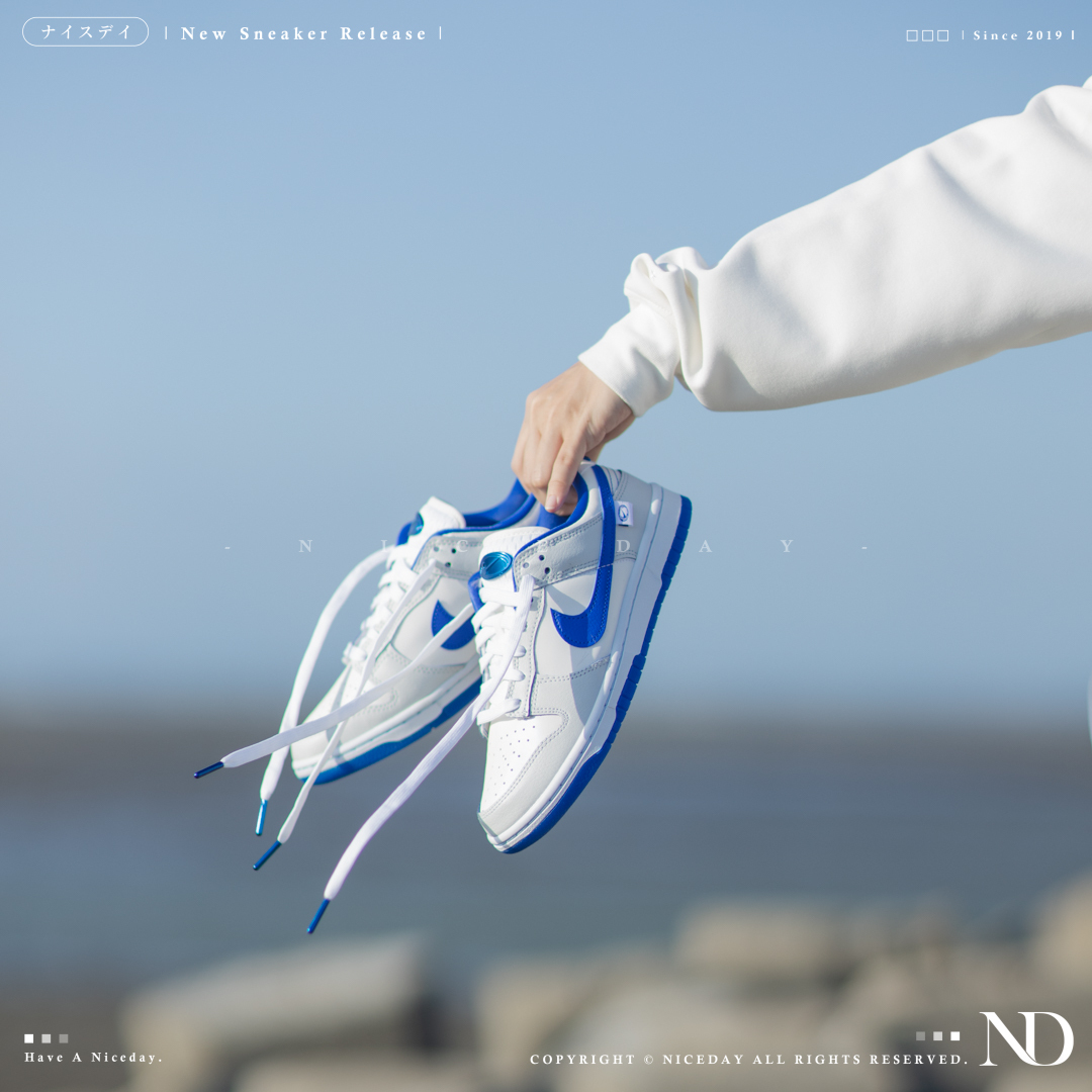 NICEDAY 代購 Nike Dunk Low 象牙藍 白藍 女款 FB1841-110