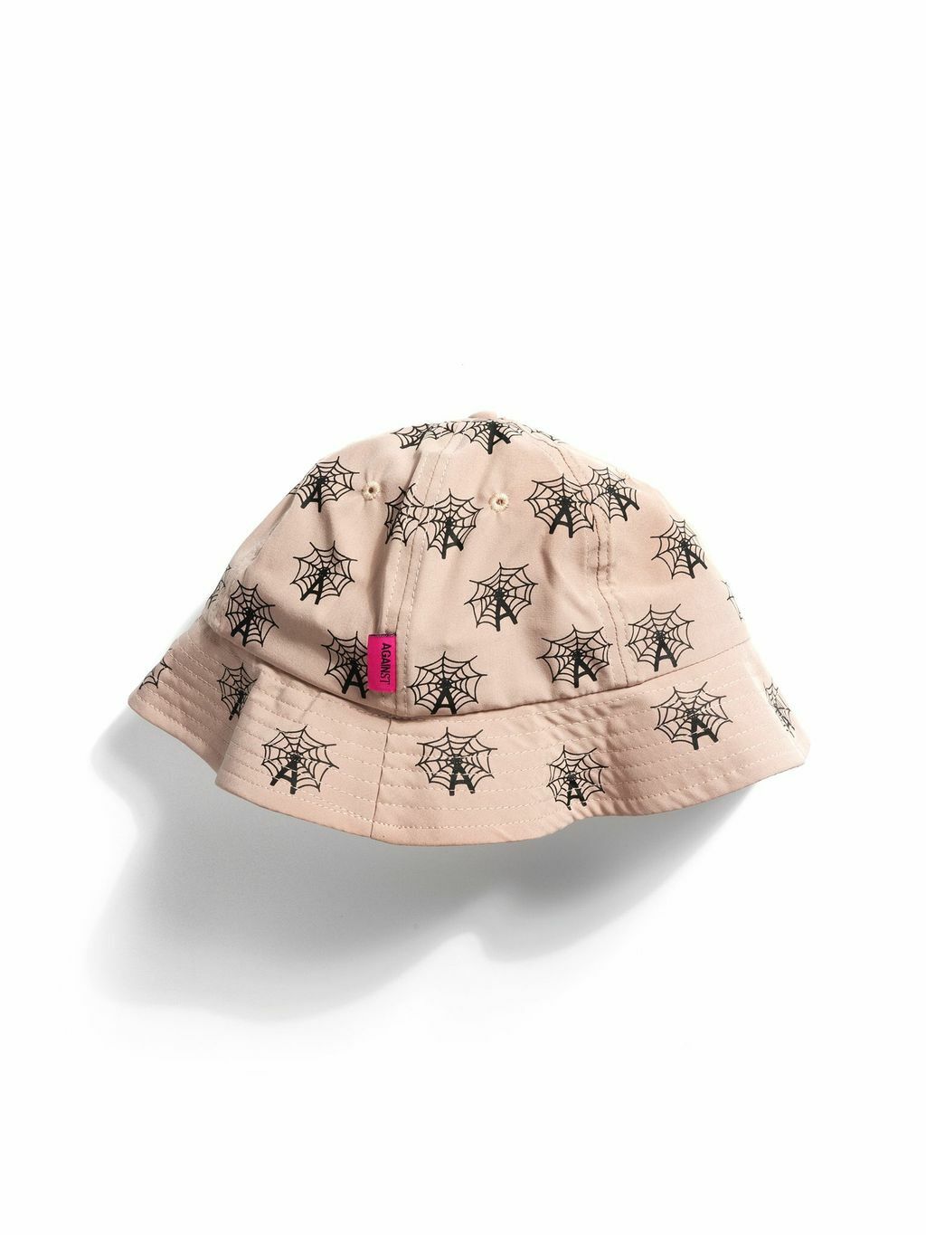 AGAINST WEB BUCKET HAT 米色款