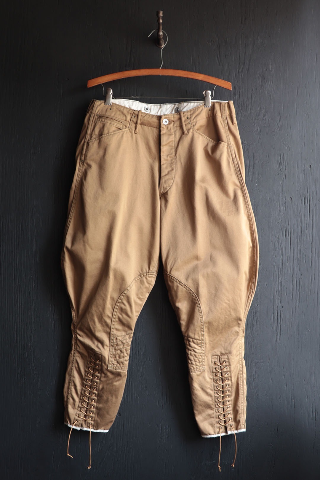 Black Sign Khaki Chino Sheriff Breeches / Field Beige