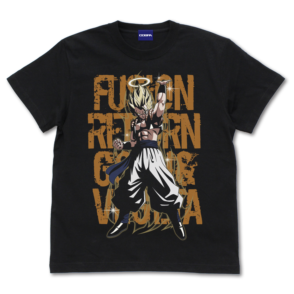 Cospa 0512 超ゴジータ Tシャツ [ドラゴンボールZ] BLACK