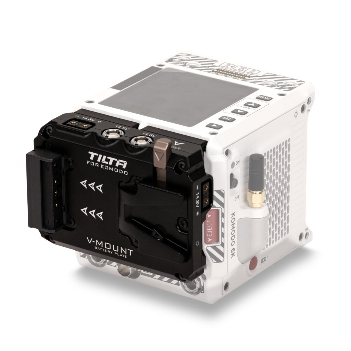 Tilta TA-T08-BPV2-B Battery Plate RED Komodo - Rainbow
