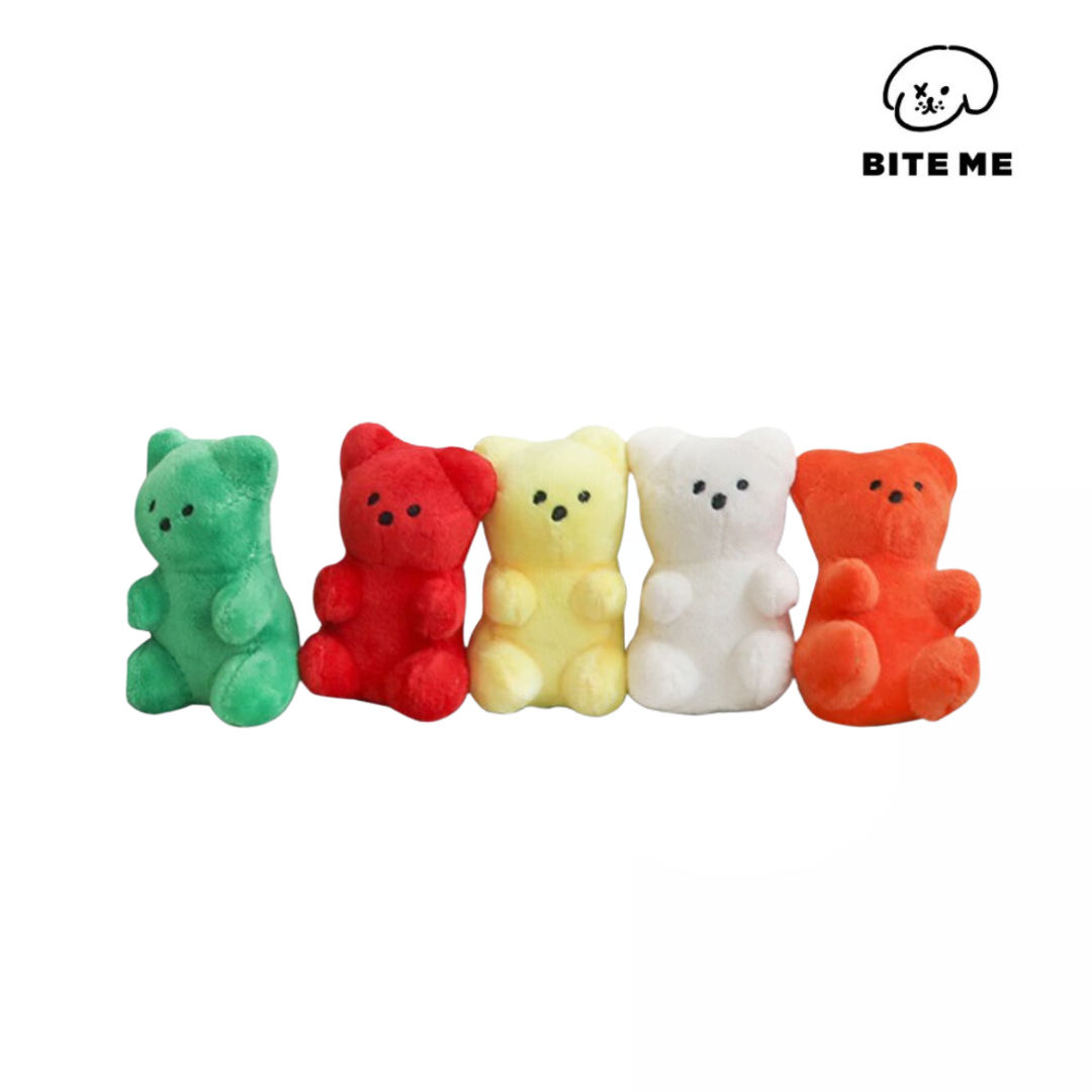 BITE ME小熊軟糖 發聲玩具 (五色)
