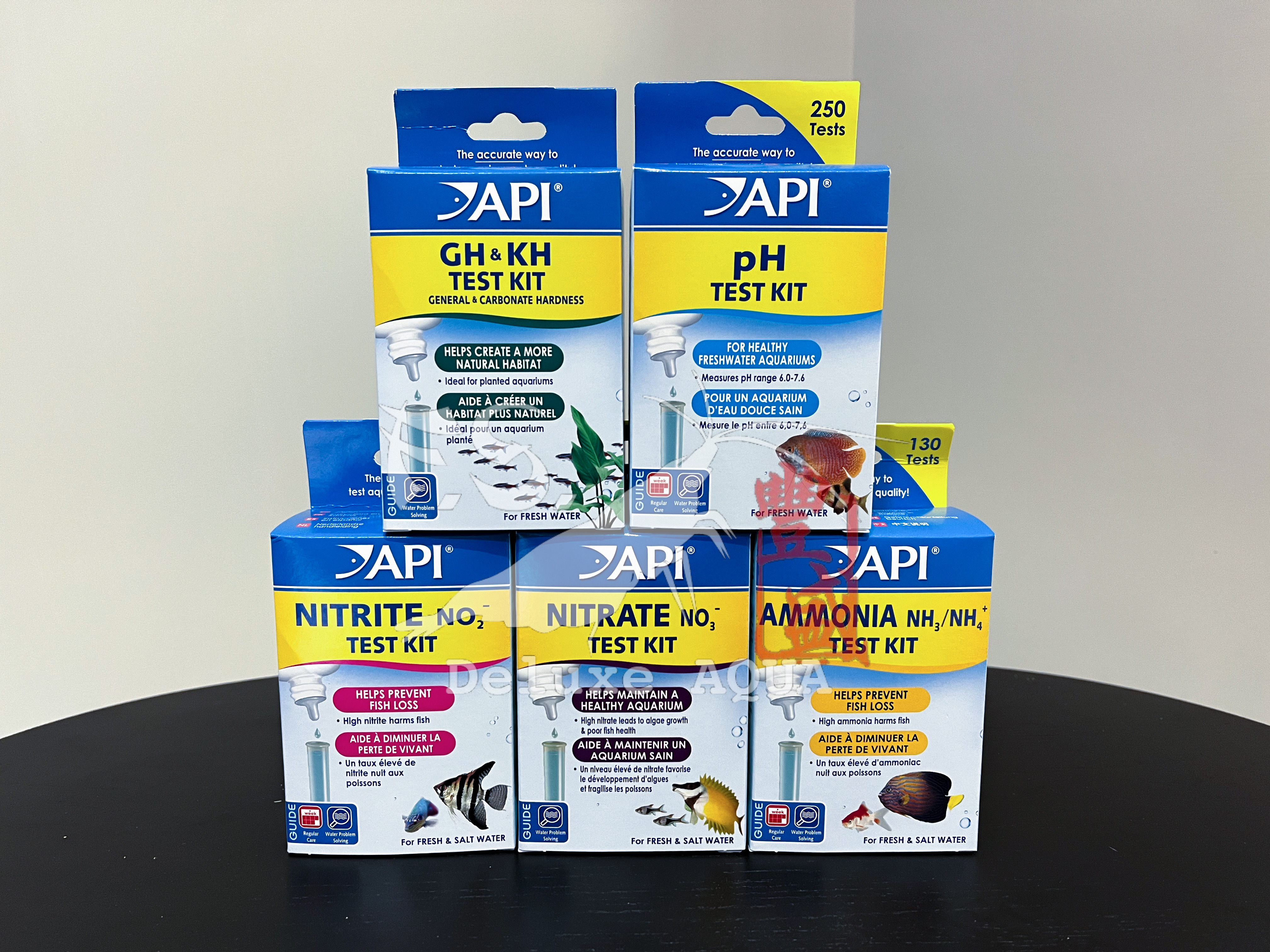 API 魚博士測試劑 NH3 NH4/KH GH/NO2/NO3/PH