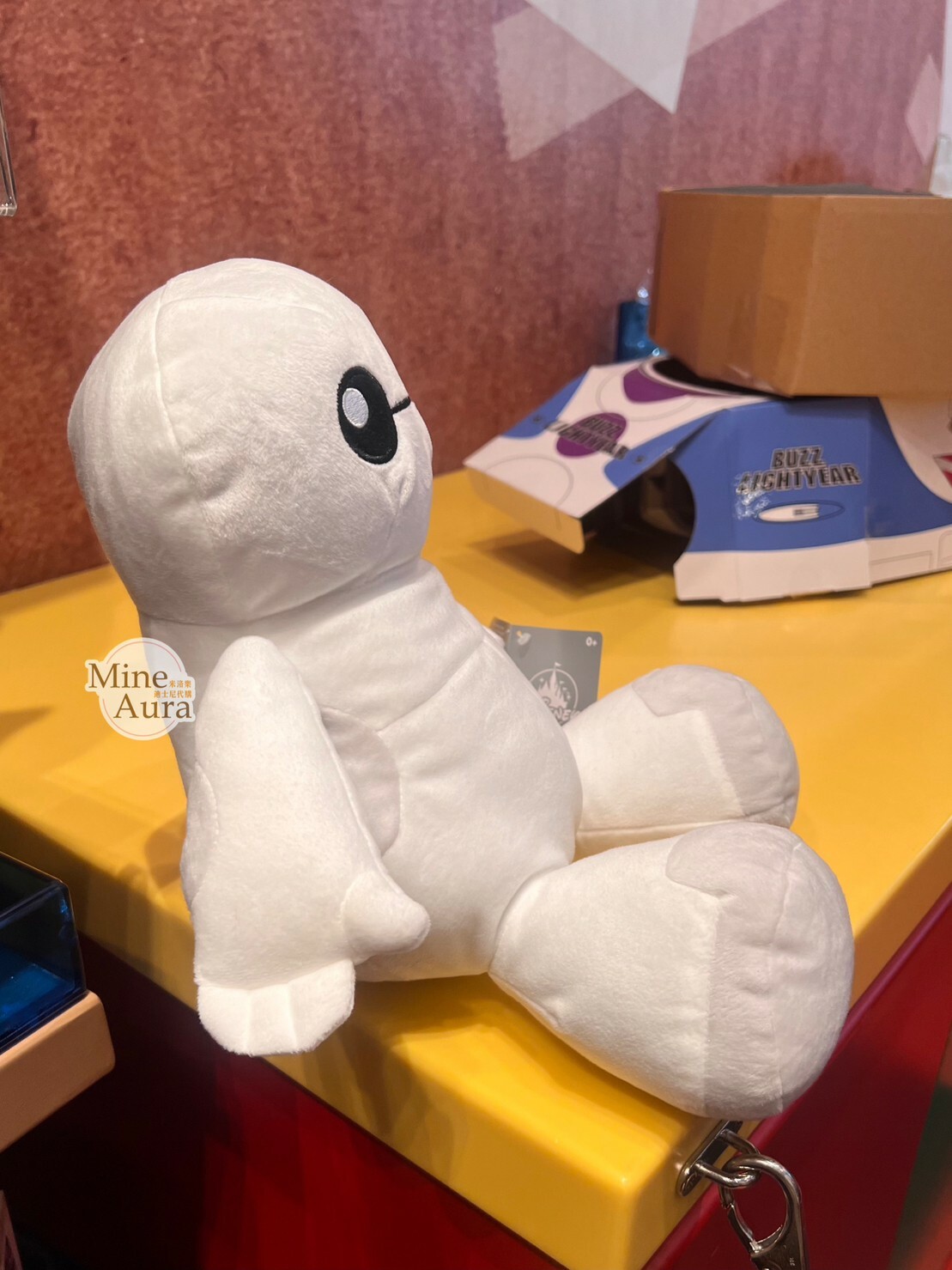 Q版 大腳丫系列 杯麵 Baymax 坐姿大腳丫 娃娃 玩偶 大英雄天團 Big Hero 6 -香港迪士尼樂園