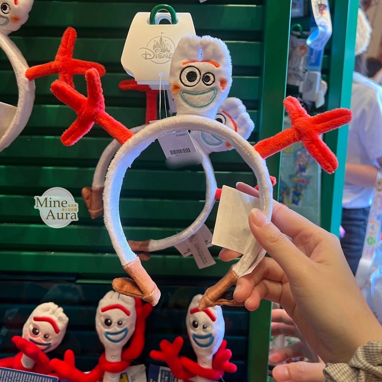 叉奇 Forky 大頭 首首 造型 髮圈 髮箍 玩具總動員 Toy Story -香港迪士尼樂園