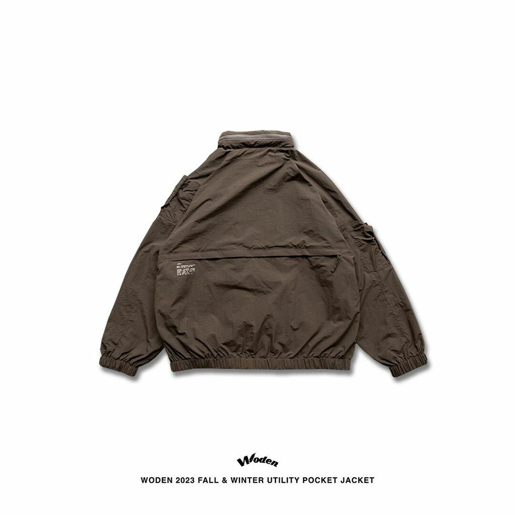WODEN 2023 Fall & Winter Utility Pocket Jacket 卡其