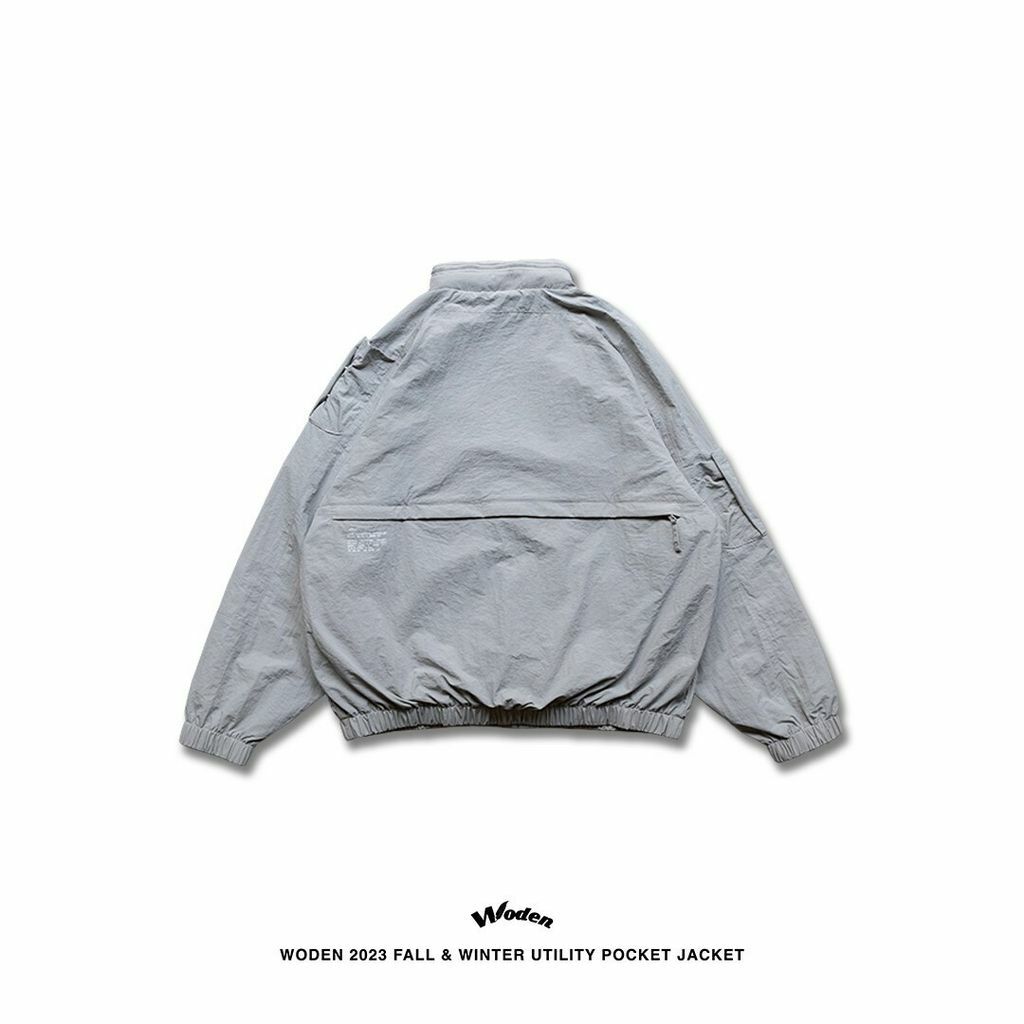 WODEN 2023 Fall & Winter Utility Pocket Jacket 灰