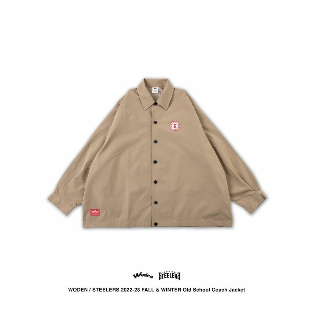 WODEN X STEELERS Old School Coach Jacket