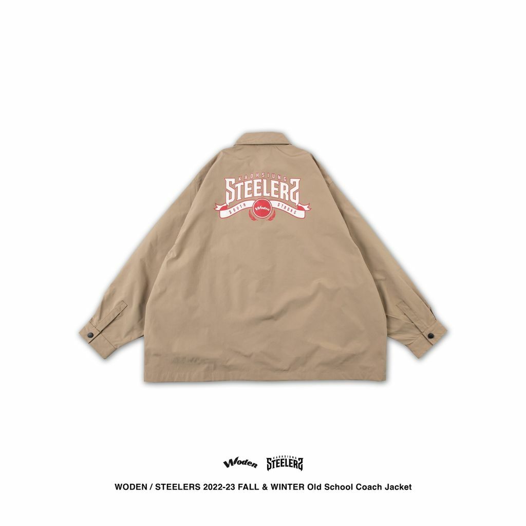 WODEN X STEELERS Old School Coach Jacket