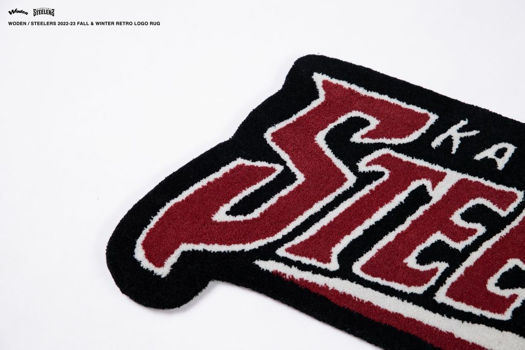 WODEN X STEELERS Retro LOGO RUG