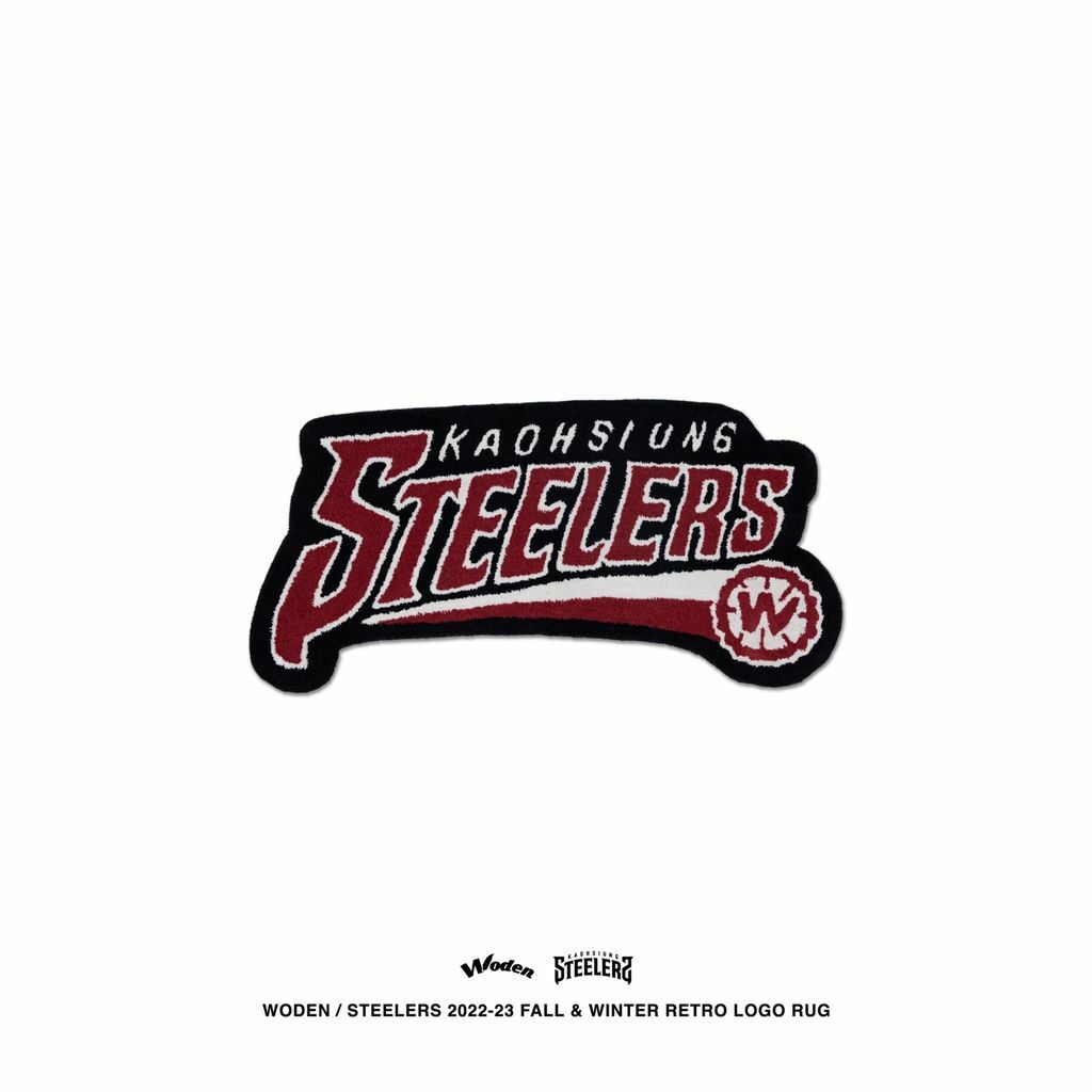 WODEN X STEELERS Retro LOGO RUG