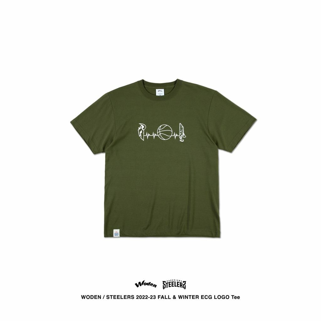 WODEN X STEELERS ECG LOGO Tee