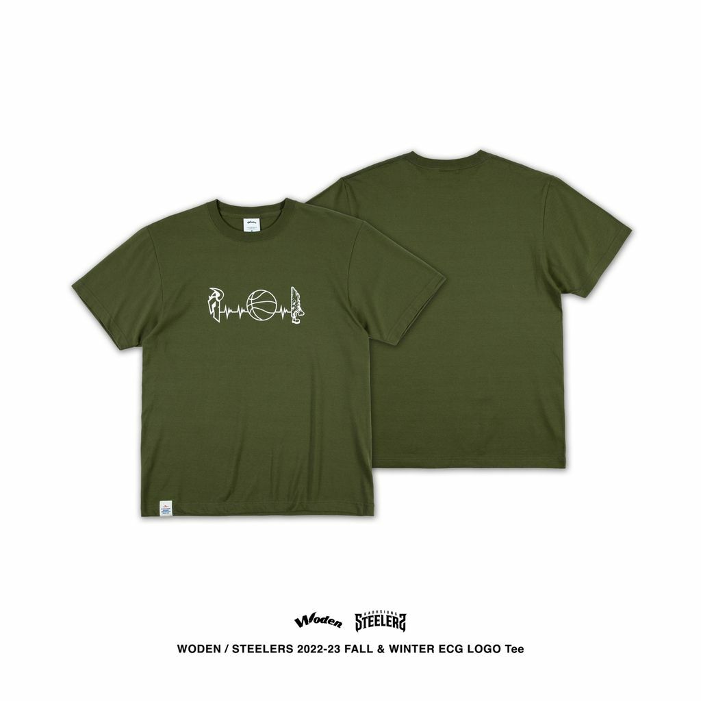 WODEN X STEELERS ECG LOGO Tee