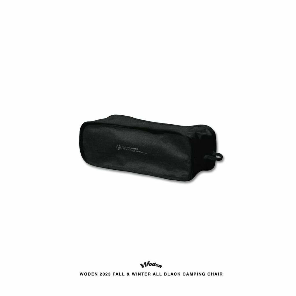 WODEN 2022 Fall & Winter All Black Camping Chair