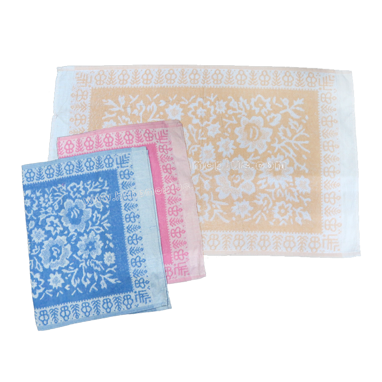 3條裝 花樣枕巾 4430302