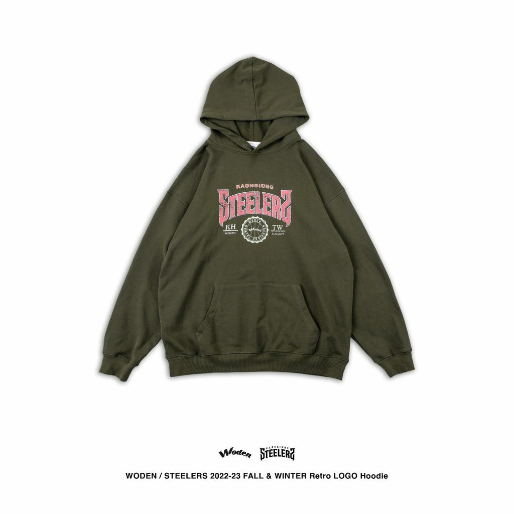 WODEN X STEELERS Old School Logo Hoodie