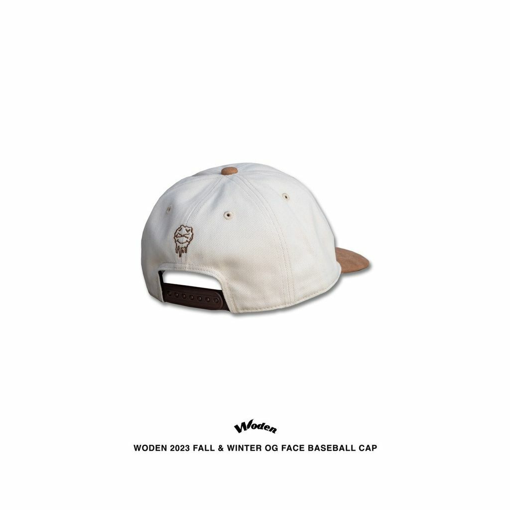 WODEN 2023 Fall & Winter OG Face Baseball Cap 卡其