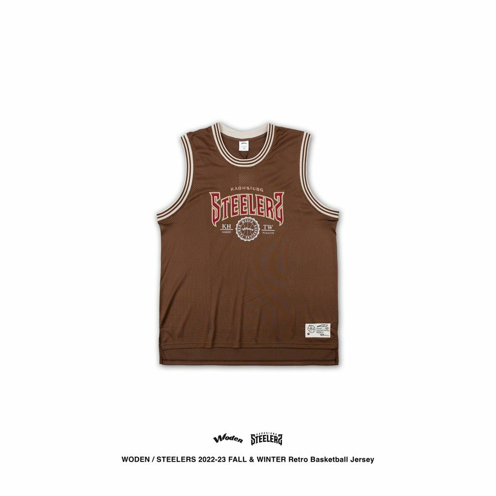 WODEN X STEELERS Retro 籃球球衣
