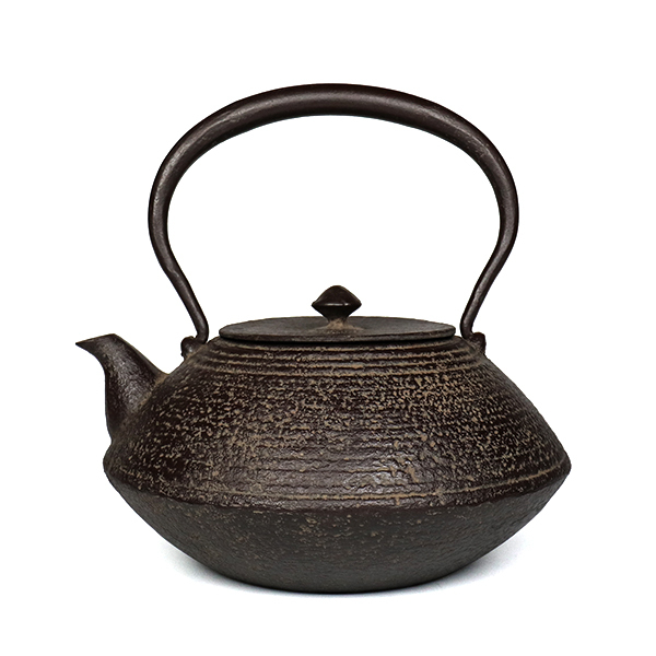 【及川榮喜】石庭紋 鐵壺1.3L