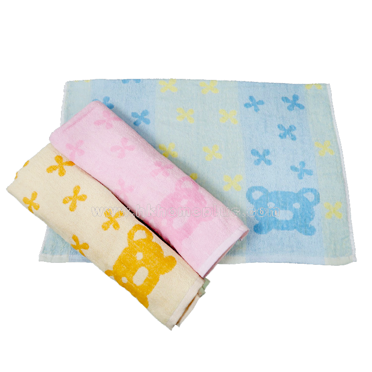 2條裝 十字熊仔浴巾 4520805