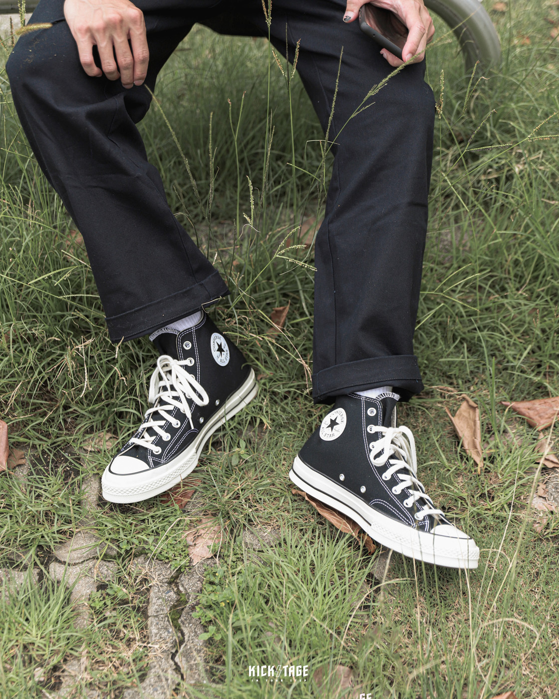 <特價，不退換> CONVERSE ALL STAR 1970 70 黑色 高筒 帆布 三星標 黑標 新版 紅盒【162050C】