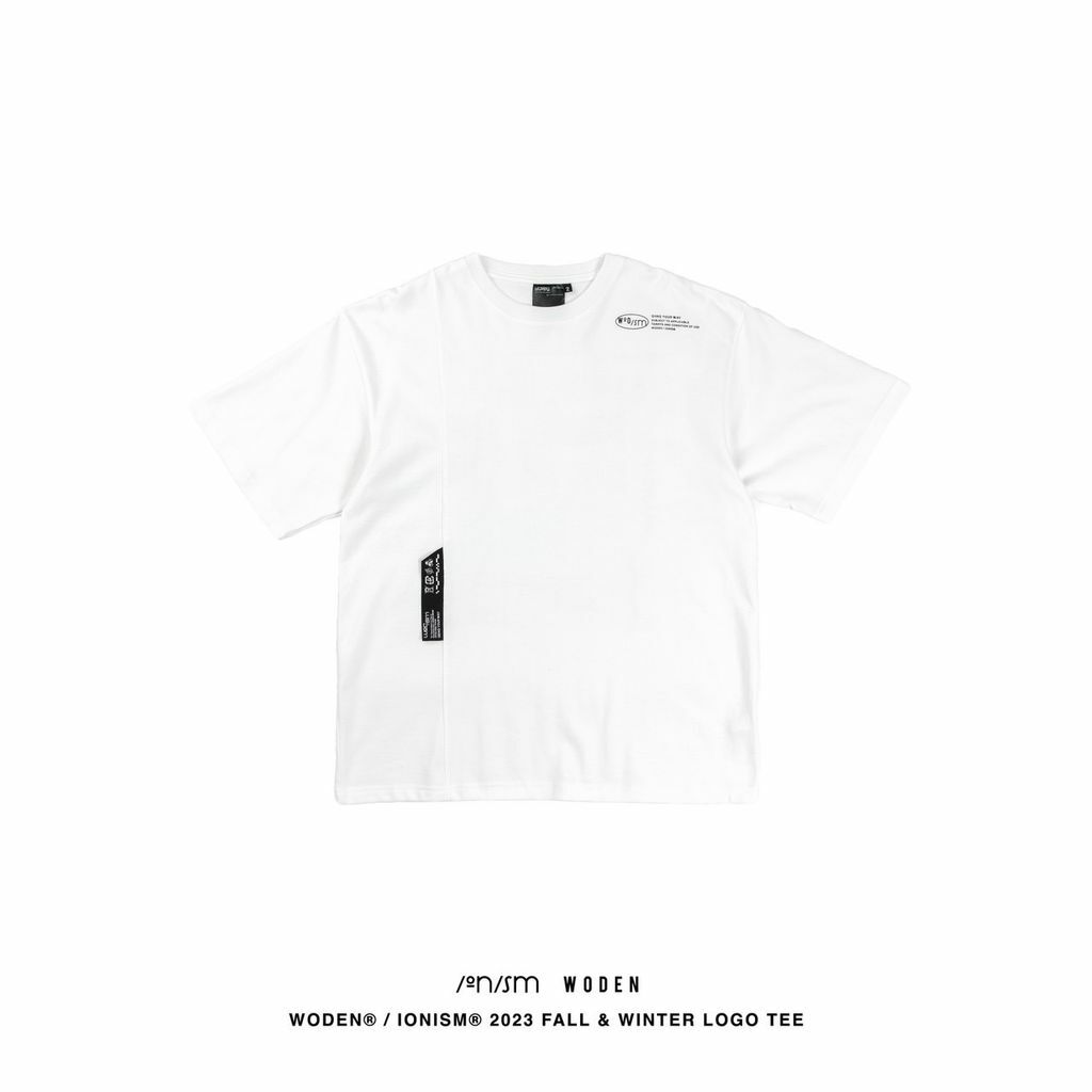 WODEN® / IONISM® 2023 Fall & Winter LOGO Tee 白