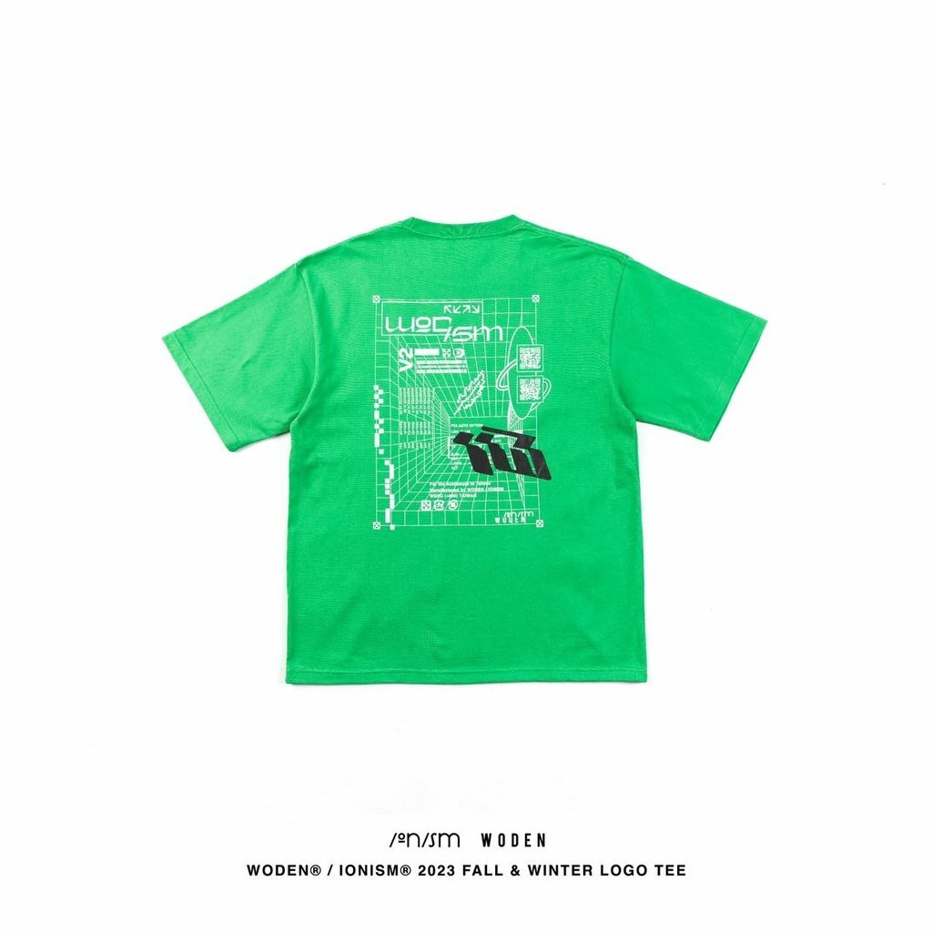 WODEN® / IONISM® 2023 Fall & Winter LOGO Tee 綠