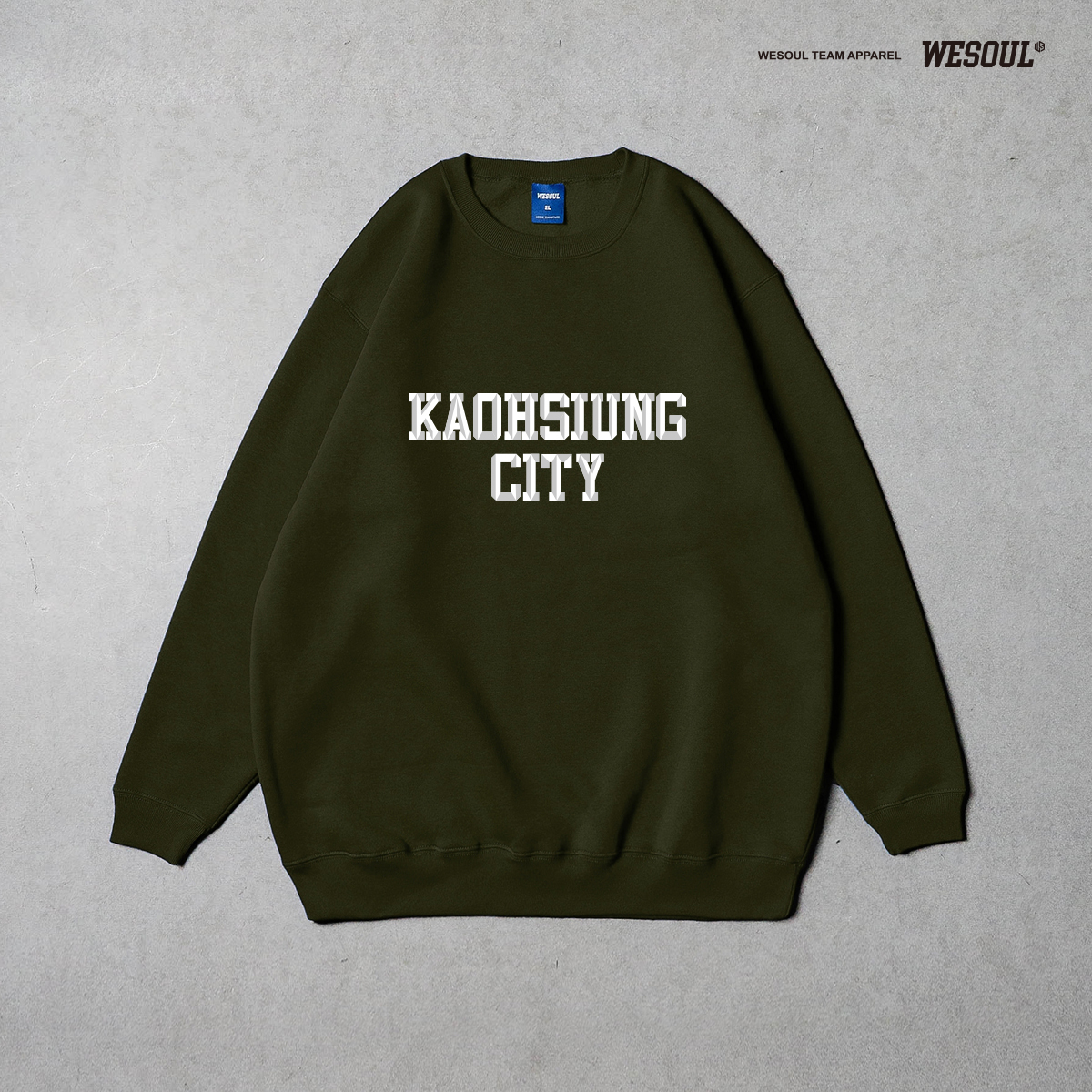 [WESOUL] 城市系列大學T / 高雄款 / 共三色