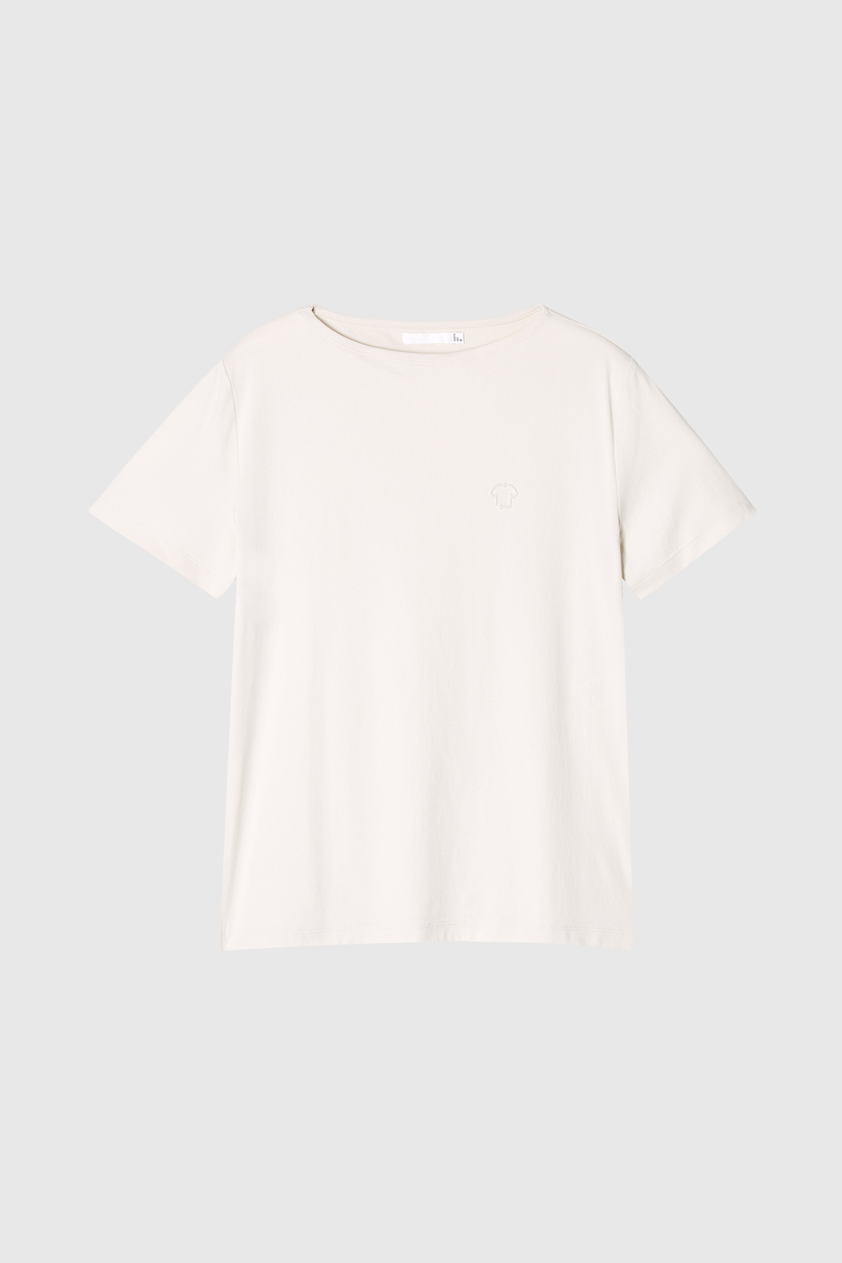 MONO 船領短袖T-SHIRT 女（燕麥）