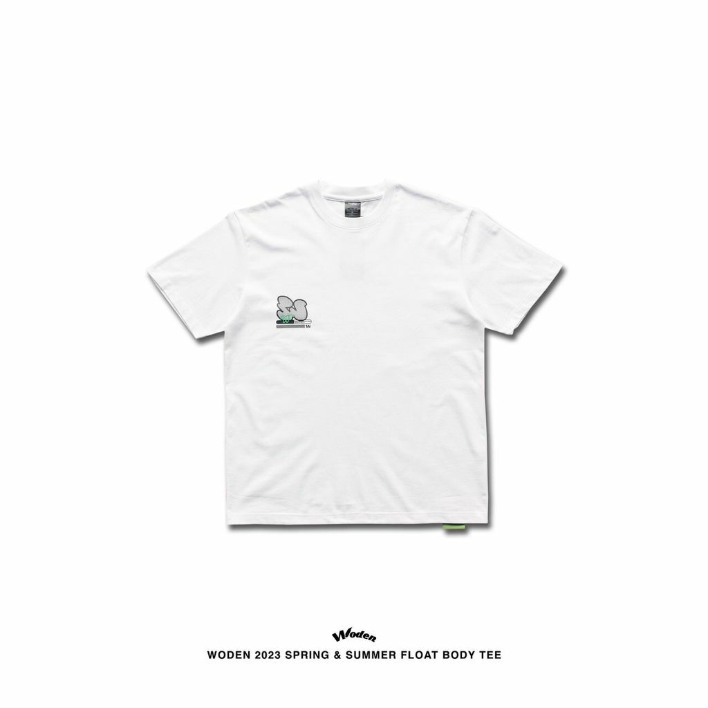 WODEN 2023 Spring & Summer Float Body Tee 白