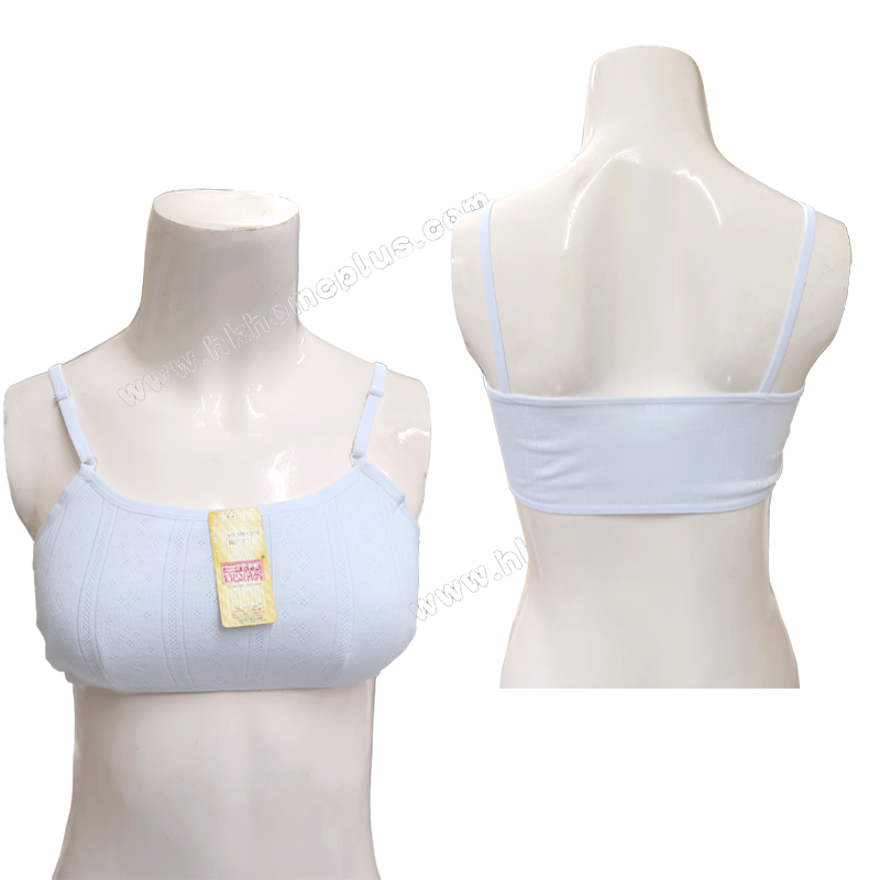 2件裝 溫代詩: 少女/女裝吊帶通花夾棉胸衣