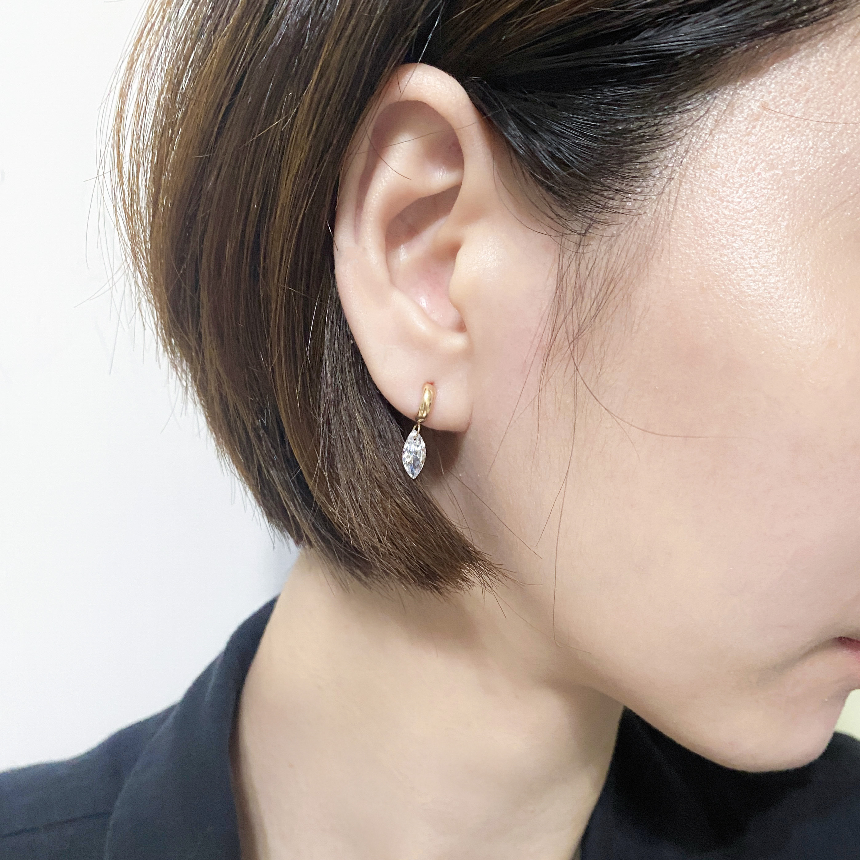 【me.luxe】K10風信子石耳環