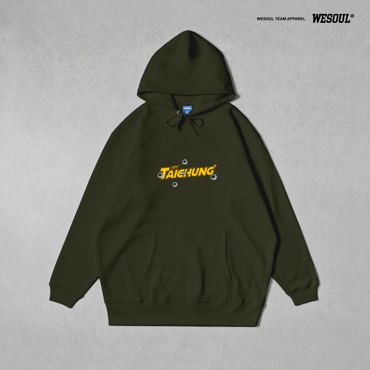 [WESOUL] 城市系列帽T / 台中款 / 共三色