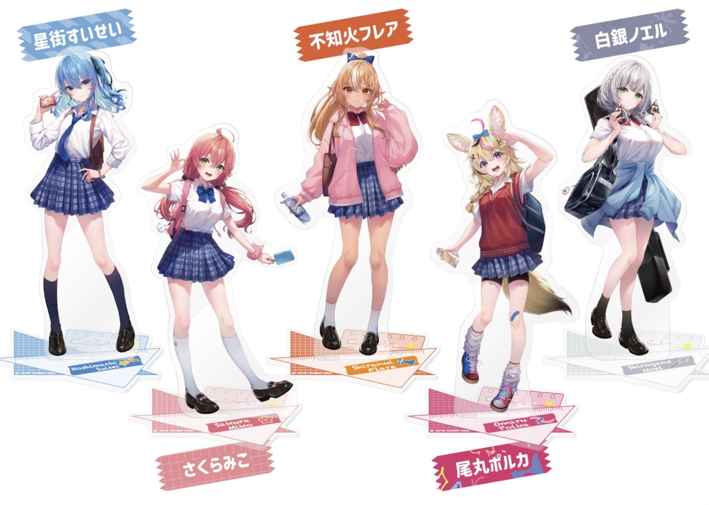 「官方現貨」Hololive  7-11 不知火建設周邊 #1 立牌 🔥🌸🎪☄️⚔️