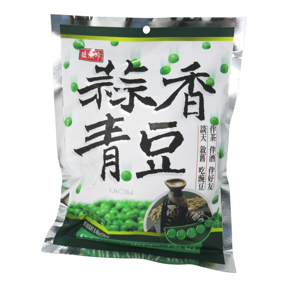 （箱購）盛香珍蒜香青豆240g(10入/箱)
